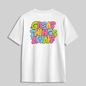 Playera GREAT THINGS
